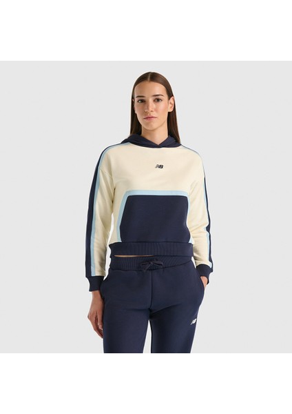 New Balance WNH3511 Bej Kadın Sweatshirt