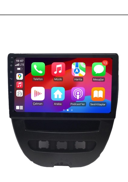 Citroen C1 2005 / 2014 Androidauto / Carplay Multimedya