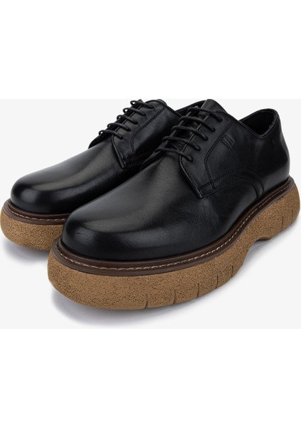 Erkek Hakiki Deri Siyah Floter Casual Ayakkabı 381 22451 Erk Ayk SK25-26 Sıyah Fltr fırsatları