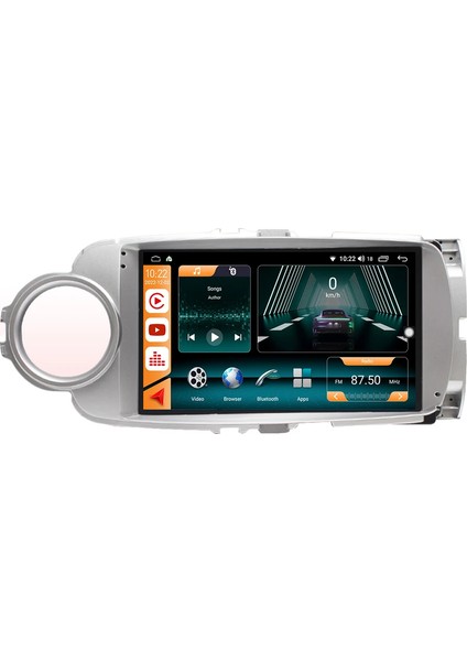 Toyota Yaris 2012 / 2017 Androidauto/carplay Multimedya