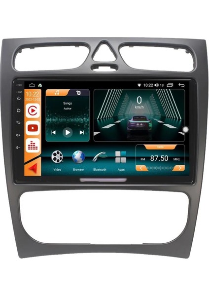 Mercedes Clk W209/W203 2002 / 2006 Androidauto & Carplay Multimedya