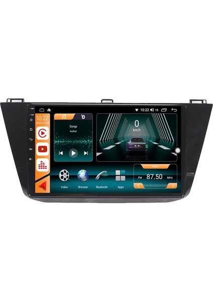 Volkswagen Tiguan 2017 / 2018 Androidauto/carplay Multimedya