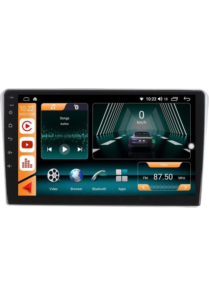 Toyota Corolla 2017 / 2018 Androidauto/carplay Multmedya