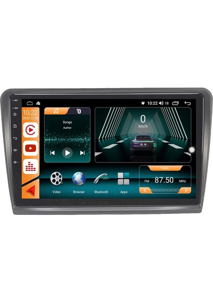 Skoda Rapid 2013 / 2020 Androidauto/carplay Multimedya