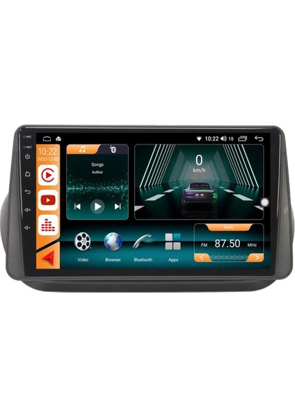 Fiat Fiorino 2008 / 2018 Androidauto / Carplay Multimedya
