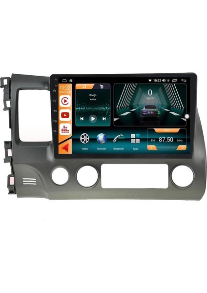 Honda Civic 2006 / 2011 Androidauto / Carplay Multimedya