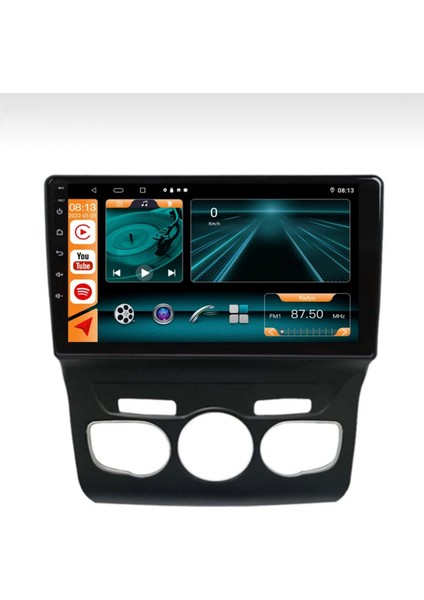 Citroen C4 2013 / 2016 Androidauto / Carplay Multimedya