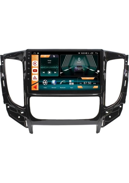 Mitsubishi L200 Dijital Klima 2015 / 2020 Androidauto/carplay Multimedya