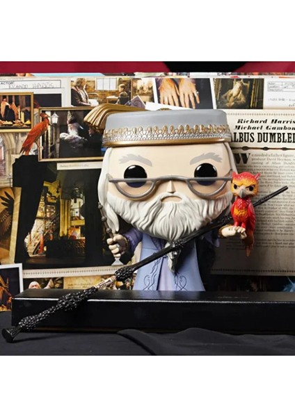 Harry Potter Albus Dumbledore Asası Renkli
