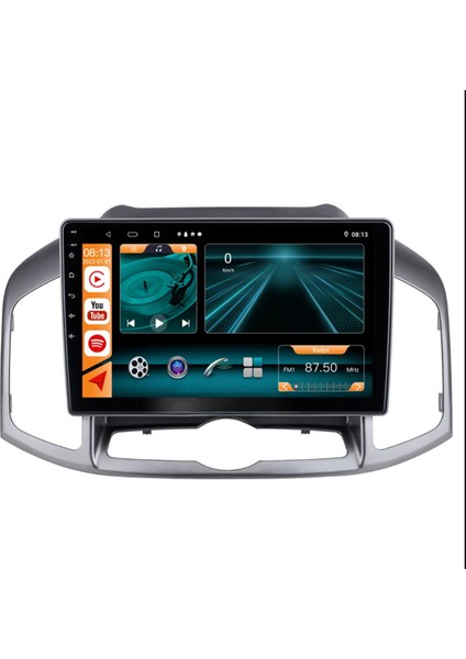 Chevrolet Captiva 2012 / 2016 Androidauto / Carplay Multimedya