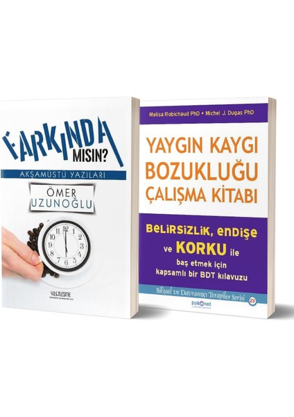 Farkında Mısın? - Yaygın Kaygı Bozukluğu Çalışma Kitabı