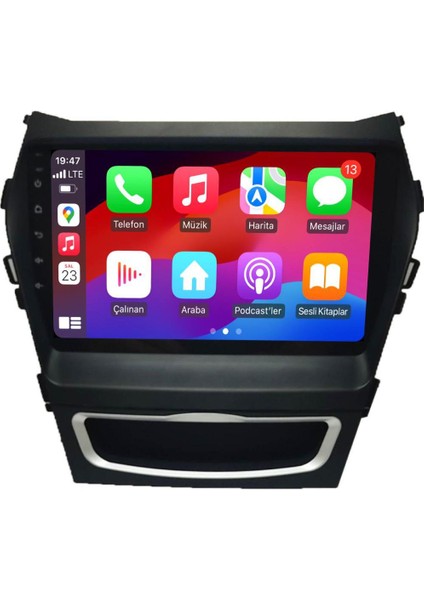 Hyundai Santafe 2013 / 2016 Androidauto / Carplay Multimedya