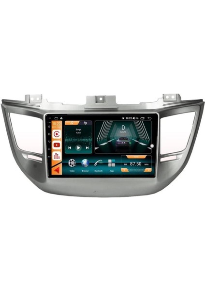 Hyundai Tucson 2015 / 2017 Androidauto / Carplay Multimedya