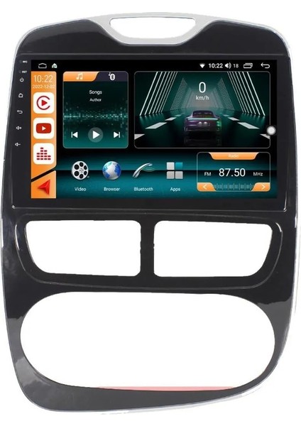 Renault Clio 4 2013 / 2016 Androidauto/carplay Multimedya