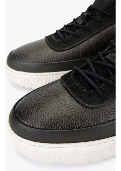 Erkek Hakiki Deri Haki Sneakers & Spor Ayakkabı 381 22487 Erk Ayk SK25-26 Hakı modelleri
