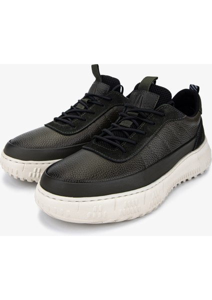 Erkek Hakiki Deri Haki Sneakers & Spor Ayakkabı 381 22487 Erk Ayk SK25-26 Hakı fırsatları