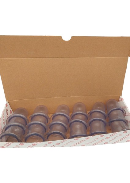 Iba 18'li Şeffaf Silikon Kupa Büyük Boy (Vücut Için)