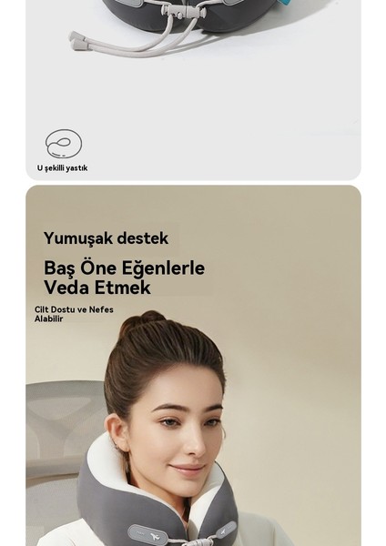 Buz Ipek U-Tipi Hafızalı Köpük Boyun Yastığı (Yurt Dışından) modelleri