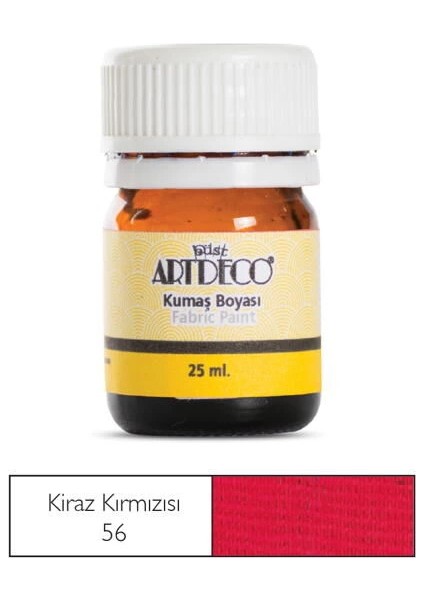 Kumaş Boyası 56 Kiraz Kırmızısı