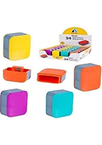 Prime Kalemtıraş Canlı Renklerle Eğlenceli Tasarım 1 Adet Asorti Seçenekleri fırsatları