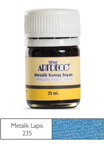 Metalik Kumaş Boyası 235 Lapis