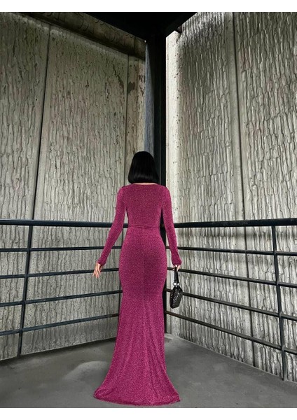 Kalp Yaka Balık Model Flowers Kumaş Abiye Elbise Gülkurusu 583114 indirimleri