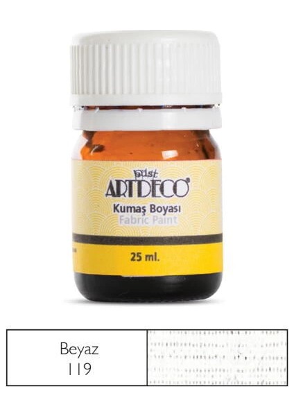 Kumaş Boyası 119 Beyaz
