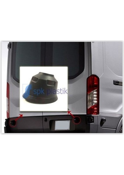 2261 - Arka Kapı Dayama Plastiği Sağ-Sol Transit V363