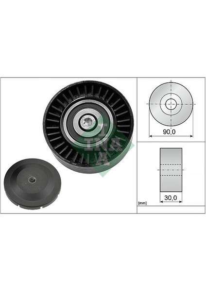 532051410 - Kayıs Gergı Rulmanı Bmw E81 E82 E88 E90 E91 E92 E93 E60 E61