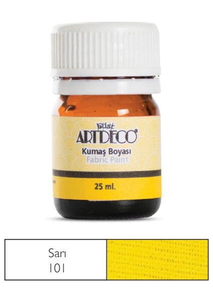 Kumaş Boyası 101 Sarı