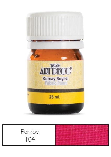 Kumaş Boyası 104 Pembe