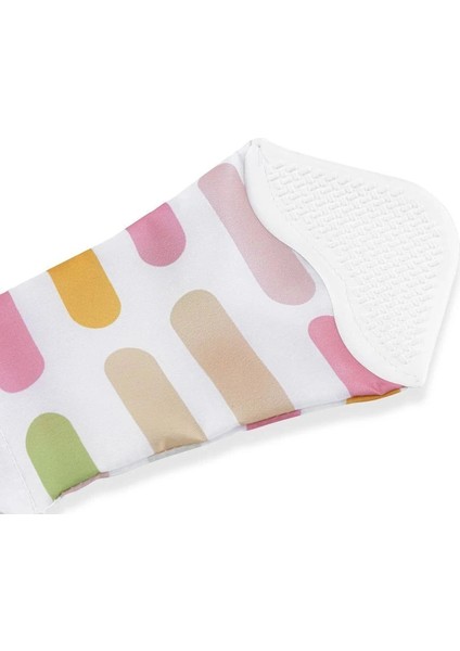 Silikon Diş Kaşıyıcı Fular & Kravat Gülen Yüz Pembe modelleri