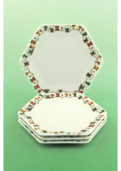 Christmas Bells 4 Parça Porselen Tatlı/kurabiye Tabağı fiyatları