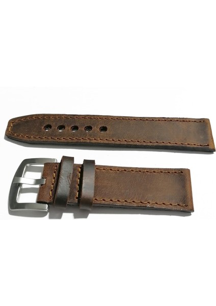 &her Saate Uyumlu Hakiki Grizi Deri Saat Kordonu 22 mm (291 ) fiyatları