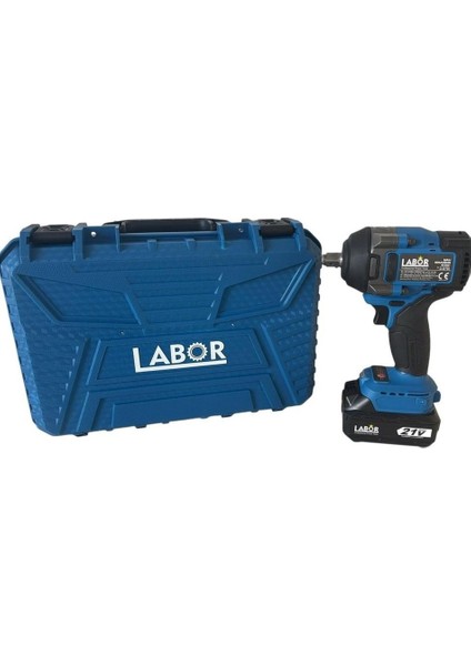 BX-8501 1/2" Darbeli 21V 4.00 Ah Çift Akülü 850 Nm Çantalı Somun Sökme