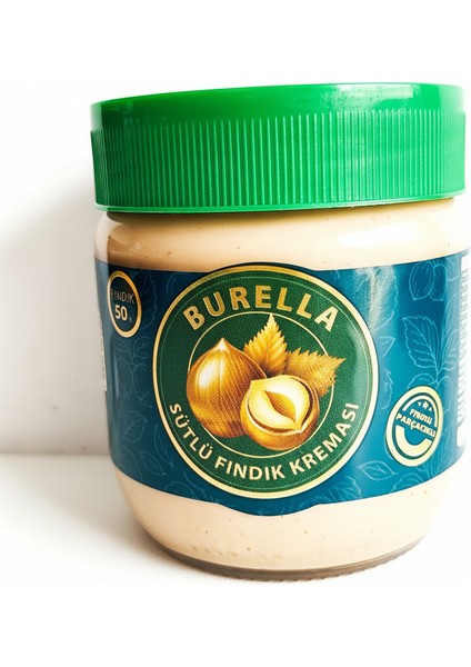 Burella Fındık Parçacıklı Sütlü Fındık Kreması 400GR