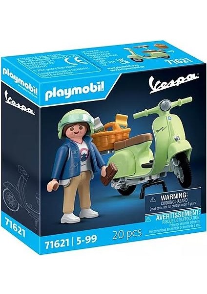 Playmobil 71621 - 1969 Vespa 150 Sprint Veloce Açık Yeşil