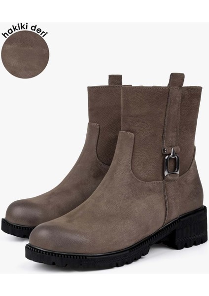 Kadın Raze Vizon Hakiki Deri Nubuk Bot fiyatları