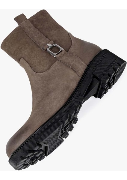 Kadın Raze Vizon Hakiki Deri Nubuk Bot modelleri