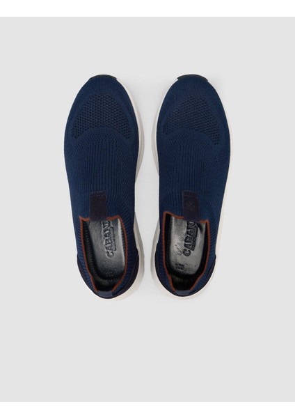 Triko Lacivert Erkek Spor Ayakkabı fırsatları