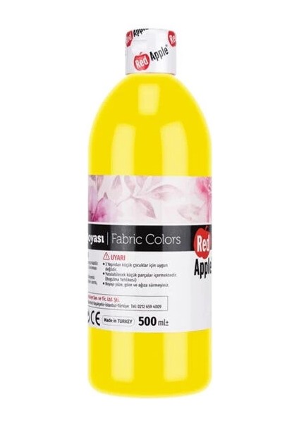 Kumaş Boyası 500 Ml. Sarı