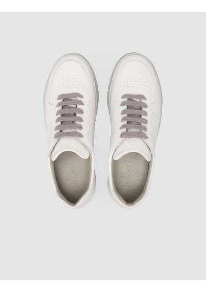 Beyaz - Gri Detaylı Kadın Sneaker fırsatları