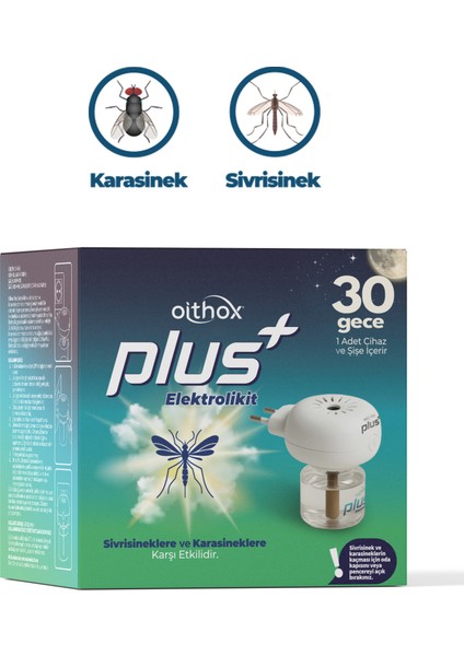 Plus Elektrolikit 30 Gece