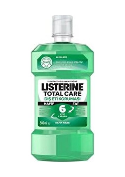 Diş ve Diş Eti Koruması Hafif Nane 500ML Ferahlatıcı Etki ve Ağız Sağlığı İçin modelleri