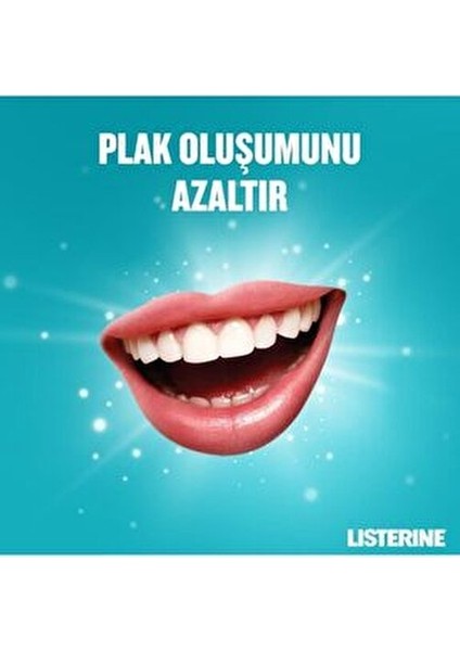 Cool Mint Ağız Bakım Suyu 250 ml x3 Plak ve Tartar Karşıtı Uzun Süreli Ferahlık