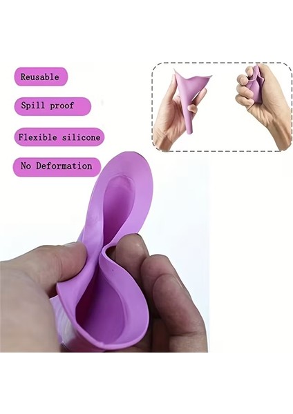 Kadınlar İçin Hijyenik Ayakta wc Aparatı – Taşınabilir Temiz Tuvalet Aparatı | Kamp, Seyahat, Festival Kullanımı fiyatları