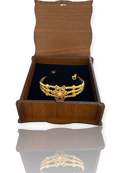 Dorika Toplu Papatya Telkari Altın Kelepçe indirimleri