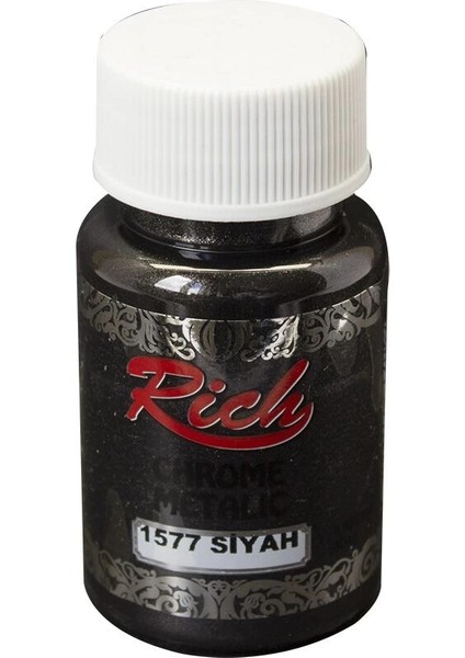 Chrome Metalik Boya 50 Cc. 1577 Siyah