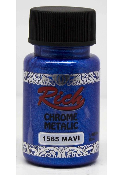 Chrome Metalik Boya 50 Cc. 1565 Mavi