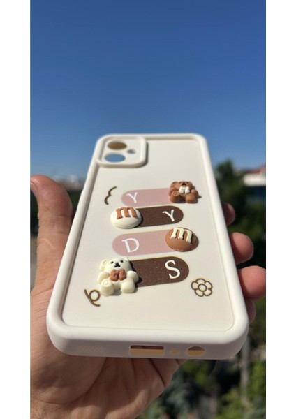 iPhone X/xs Uyumlu Kılıf Çıkartmalı Desenli Kamera Korumalı Kılıf fiyatları